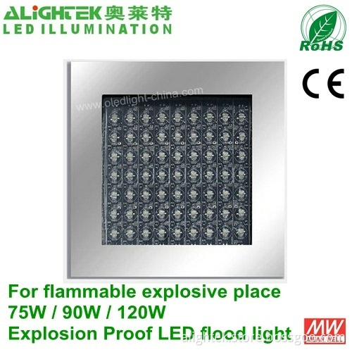 75w 90w 120w Explosion Proof Led Flood Light For Gas Station